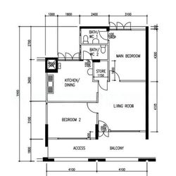 Blk 305 Ubi Avenue 1 (Geylang), HDB 3 Rooms #608137631